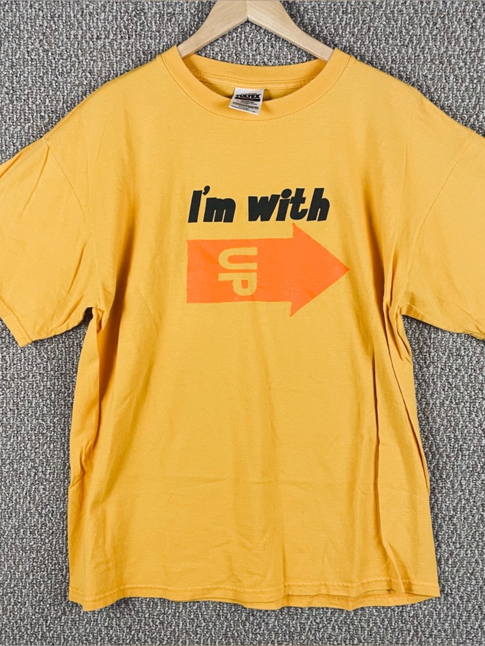 Vintage REM T-Shirt Men’s XL I’m With Up 1998 Tour Band Concert Tee 90s Ws